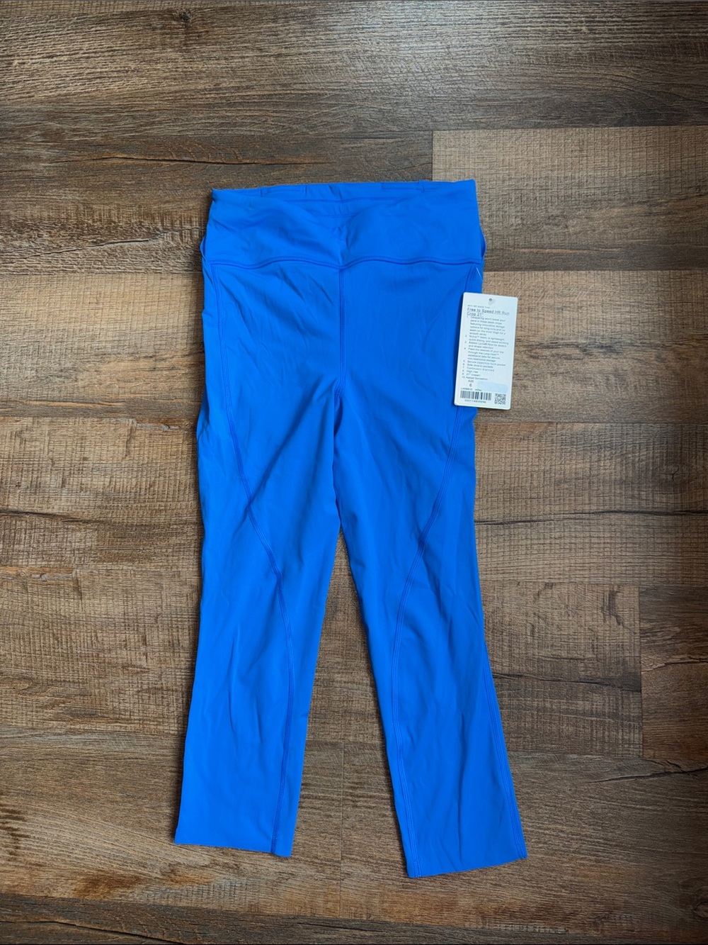 Lululemon Free to Speed HR Run Crop 21” Wild Bluebell